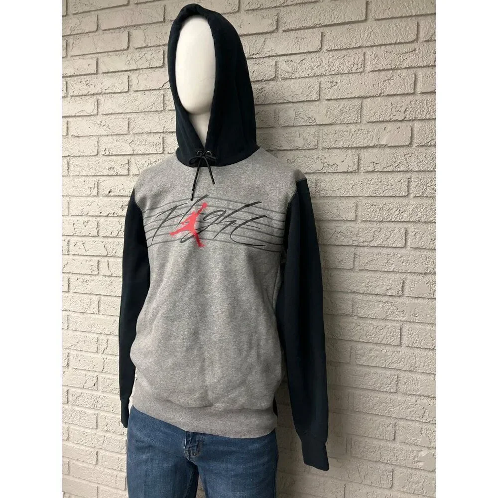 Air Jordan Men Fleece Flight Hoodie Size M